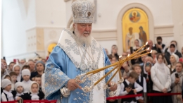 Первосвятительский визит Святейшего Патриарха в Салехард, 2024. Великое освящение Преображенского собора