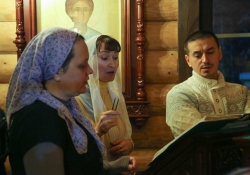 Божественная литургия в Сергиевском храме в Центре Духовно-нравственного воспитания