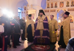 Крестный ход с иконой страстотерпца Николая II в Салехарде