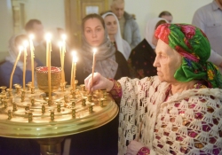 Рождество Христово. Божественная литургия в Петропавловском храме