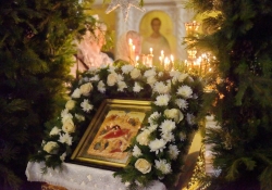 Рождество Христово. Божественная литургия в Петропавловском храме
