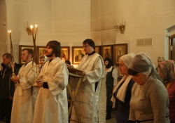 Архиерейское богослужение в Лабытнангах. Божественная литургия