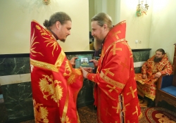 10-летие Салехардской епархии, Божественная литургия в храме Архистратига Михаила, г. Ноябрьск