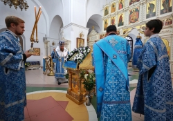 Рождество Пресвятой Богородицы, всенощное бдение в Петропавловском храме