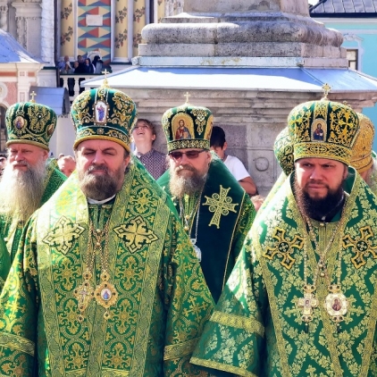Архипастыри епархии на торжествах в честь дня обретения мощей прп. Сергия Радонежского