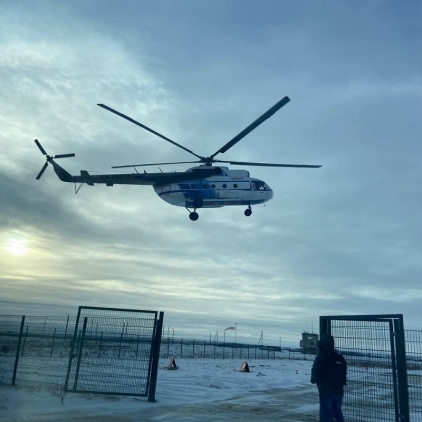 Очередная поездка в село Ныда