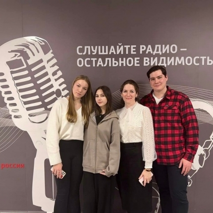 Наши таланты на радиоэфире