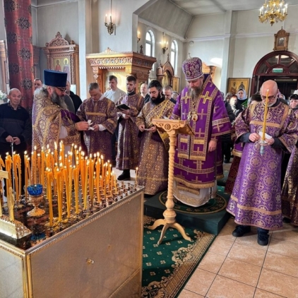 Архиерейское служение в субботу 2 седмицы Великого поста