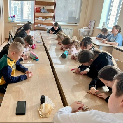 Необычный урок в Салехардской Воскресной школе