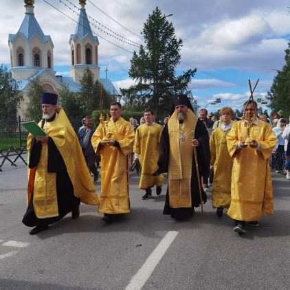 Престольный праздник древнего храма окружной столицы