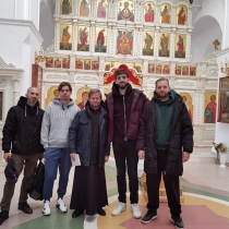 Съёмочная группа «Ген Продакшн» на Ямале