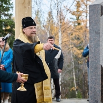 Архиепископ Николай принял участие в открытии мемориала Северной экспедиции