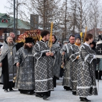 Чин Погребения в Петропавловском храме