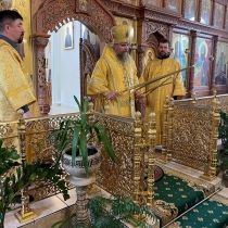 Архиерейское богослужение на Серафимовском подворье