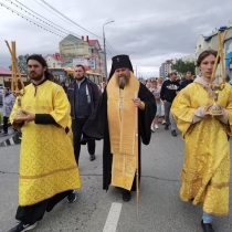 Престольный праздник в Петропавловском храме г. Салехарда