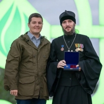 Священник Андрей Калугин награждён медалью "За гражданскую инициативу"