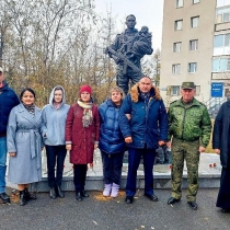 Встреча с командиром батальона "Ямал"