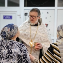 Соборование в Новоуренгойской больнице