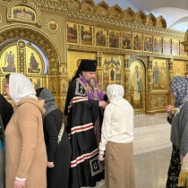 Архиерейское служение в Прощёное воскресенье в Кафедральном соборе