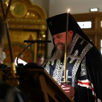 Архиерейское служение в понедельник 1-й седмицы Великого поста. Чтение Покаянного канона