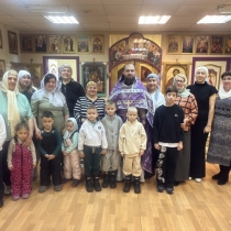 Литургия в посёлке Приозёрный