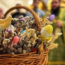 Вход Господень в Иерусалим отметили в храмах окружной столицы