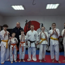 православного клуба «Ёкатта» прошли плановую аттестацию по каратэ