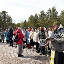 День Победы в Ноябрьске: молитва за павших воинов