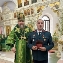 Награждение прихожан храма Петра и Павла