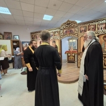 Престольный праздник в храме при Салехардской ОКБ