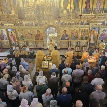 Архиерейское служение в день памяти Илии Пророка
