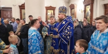 Aрхиепископ Николай возглавил всенощное бдение