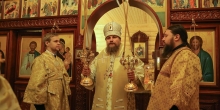 Божественная литургия в Сергиевском храме