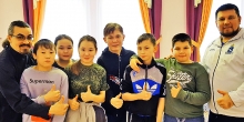 Православный клуб "Пересвет" принимал у себя кадетов тазовской средней школы 