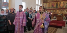 Вечернее богослужение во главе с архиепископом