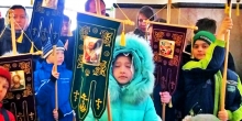 Воспитанники Воскресной школы Богоявленского храма участвовали в крестном ходе