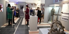 Открытие выставки в Шемановском