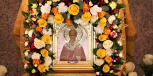 Престольный праздник памяти преставления святителя Николая Мирликийского