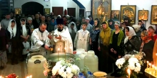 Праздник Крещения Господня в районе Коротчаево