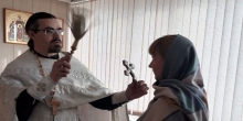 Богослужение в стационаре узловой больницы