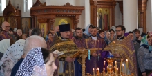 Торжество Православия в новоуренгойском храме прп. Серафима Саровского