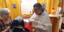Божественная литургия в новоуренгойской городской больнице