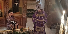 Божественная литургия в храме прп. Серафима Саровского