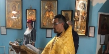 Божественная литургия в день Изнесения Честных Древ Креста Господня в районе Коротчаево