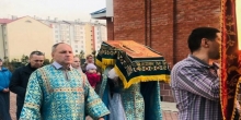 Праздничные богослужения в Благовещенском храме района Коротчаево