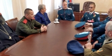 Встреча представителей казачества с заместителем Губернатора