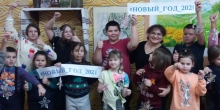 В воскресной школе района Коротчаево состоялся  мастер-класс "Новогодняя Игрушка" 
