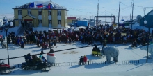 Священники новоуренгойского благочиния приняли участие в слете оленеводов в посёлке Гыда