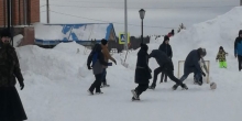 Воспитанники воскресной школы района Коротчаево играли в футбол