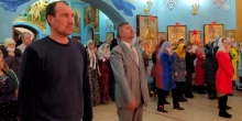 Пасхальные богослужения в Благовещенском храме района Коротчаево
